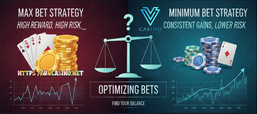 Optimizing Bets: Max Bet vs. Minimum Bet Strategy